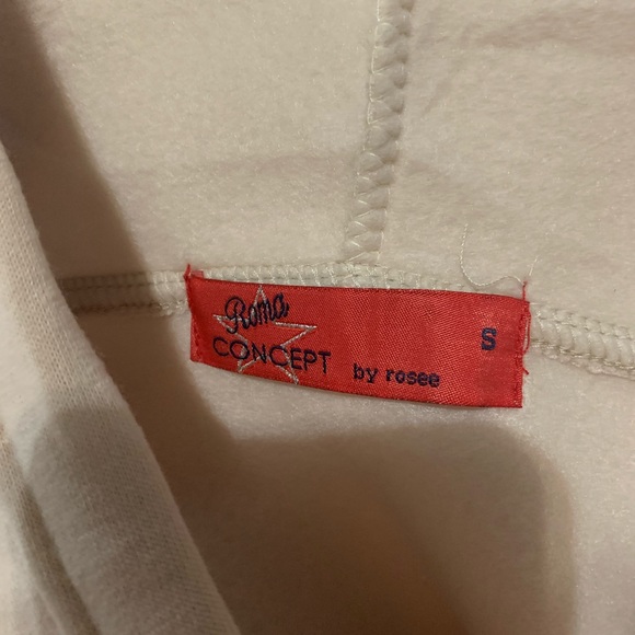 Unique in Style Cropped Corset Hoodie - Picture 5 of 5